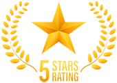 Over 15 Years of Perfect 5 Star Ratings