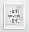 home sweet home art print instant digital print art work home decor nursery art