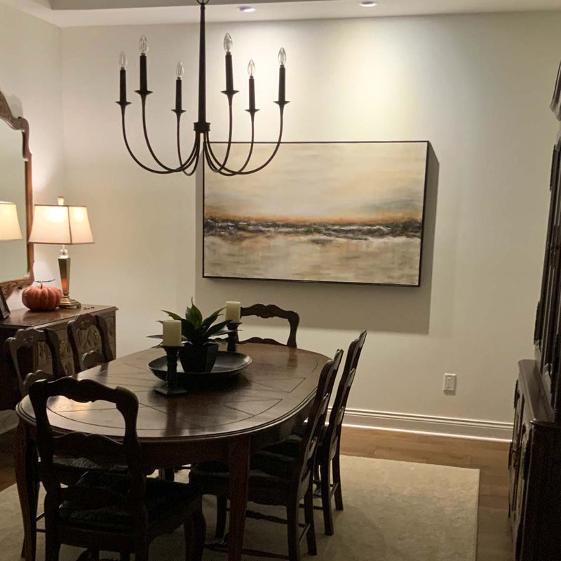 How to Choose Abstract Paintings for the Dining Room