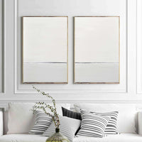 Light Paintings Set Of 2 Easy Minimal Wall Art For Large Spaces