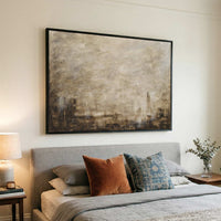 Minimal Earth Tones Neutral Colors Abstract Painting