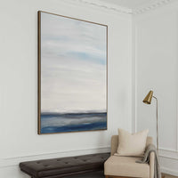 Minimal Painting For Hallway Entryway Original Handmade Artwork above sofa