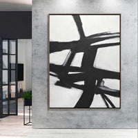 Vertical Oversized Painting On Canvas