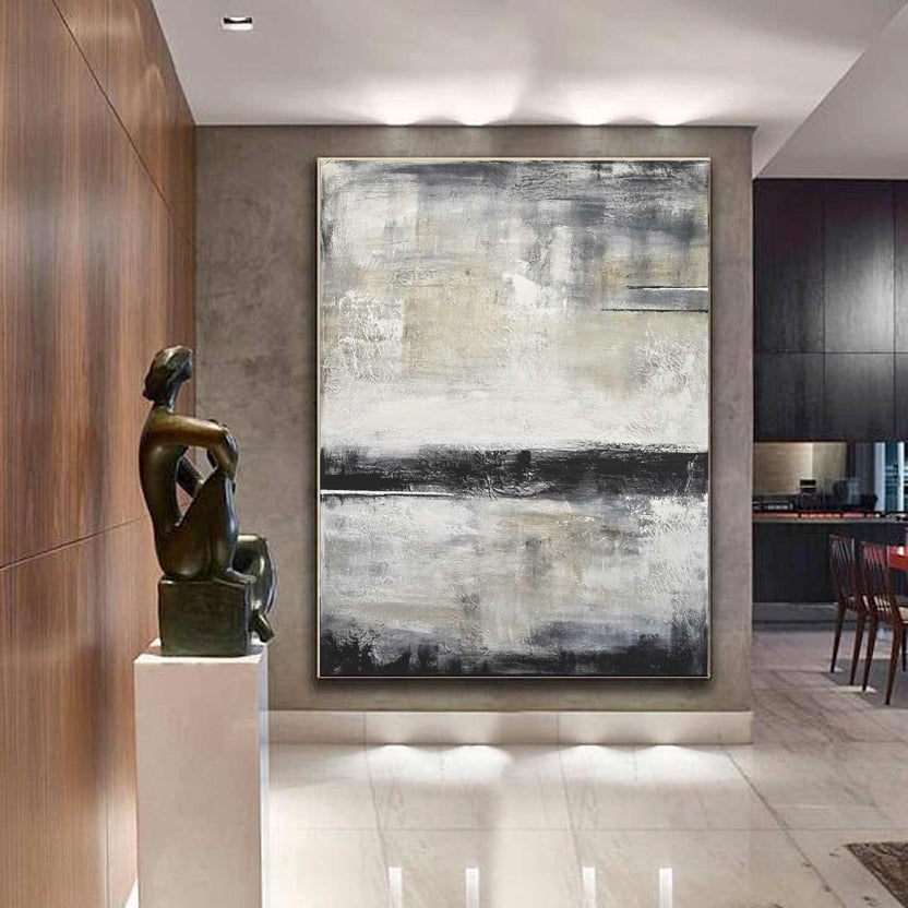 Photo inspiration: High End Contemporary Artwork Oversized Earth Tone Art Photo Inspiration