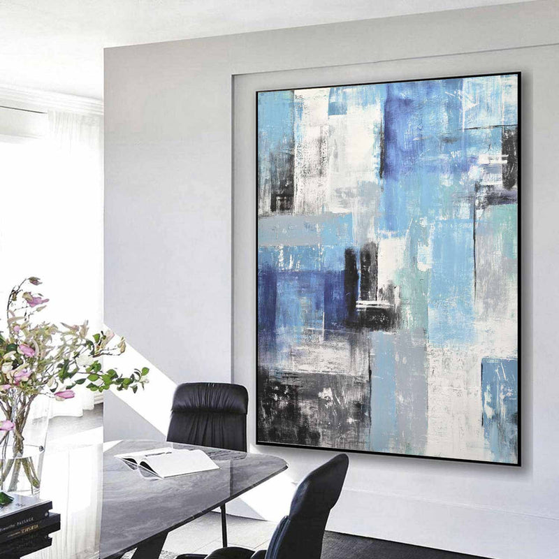 Expressionist Blocks Abstract Art Modern Contemporary – Sky Whitman ...