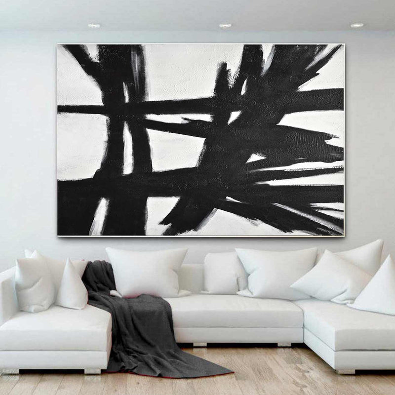 kline inspired painting