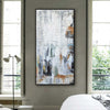 large abstract painting wall art