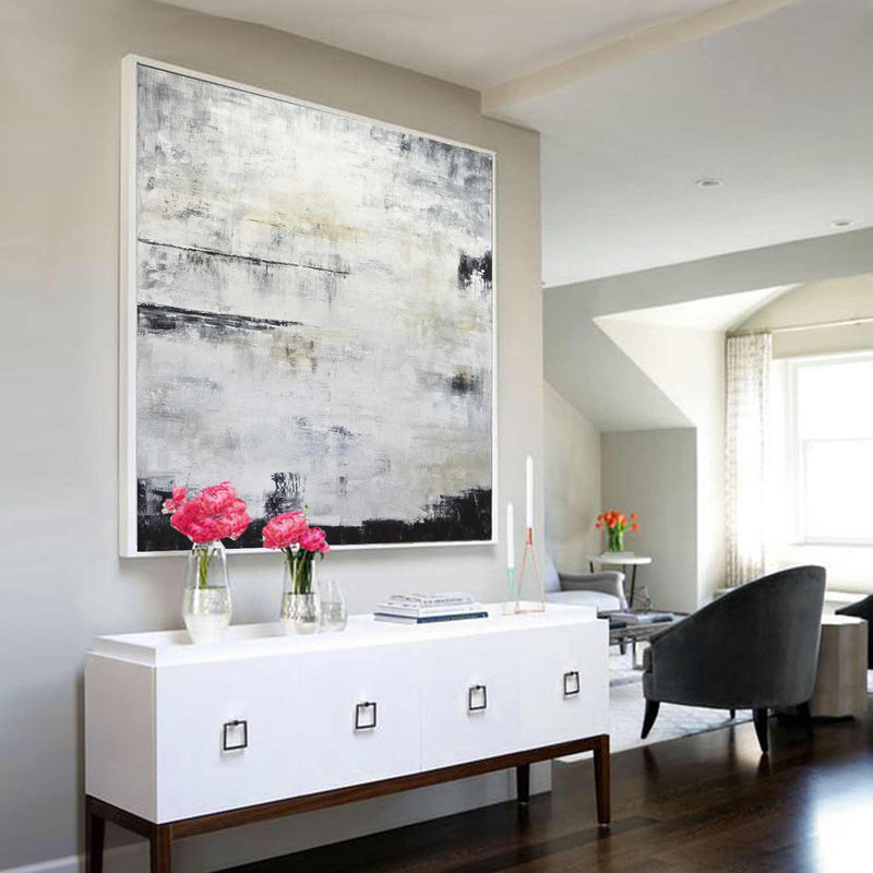modern artwork square painting