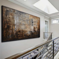 Contemporary Brown Home Decor Wall Art Warm Colors bedroom