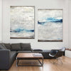 set of 2 large abstracts 
