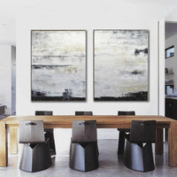 Complementary Paintings For Large Walls Diptych Art Design