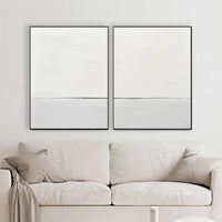 Light Paintings Set Of 2 Easy Minimal Wall Art For Large Spaces above couch