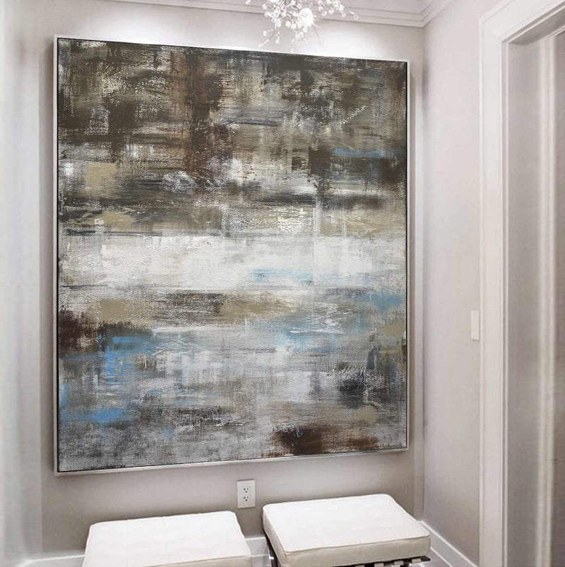 square room decor painiting  on wall