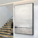 vertical large contemporary painting