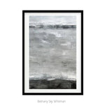 modern minimalist xxl urban white print gray 20x30 matte gray Sky Whitman