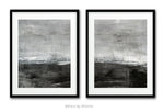 Diptych wall art artwork downloadable prints set of two landscape modern contemporary design Sky Whitman