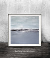 landscape print digital download art print blue horizon seascape Sky Whitman
