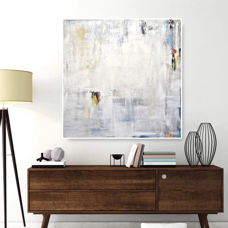 square abstract painting original artwork