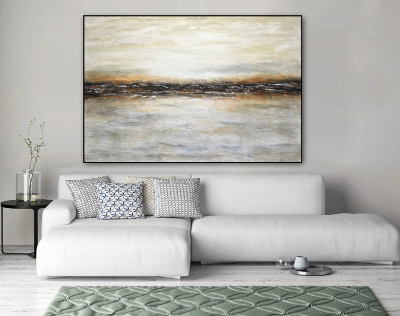 "Dreaming the Journey" Abstract Landscape Large Painting