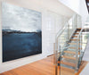 "In Deep" Large Seascape Abstract Painting 48 x 48