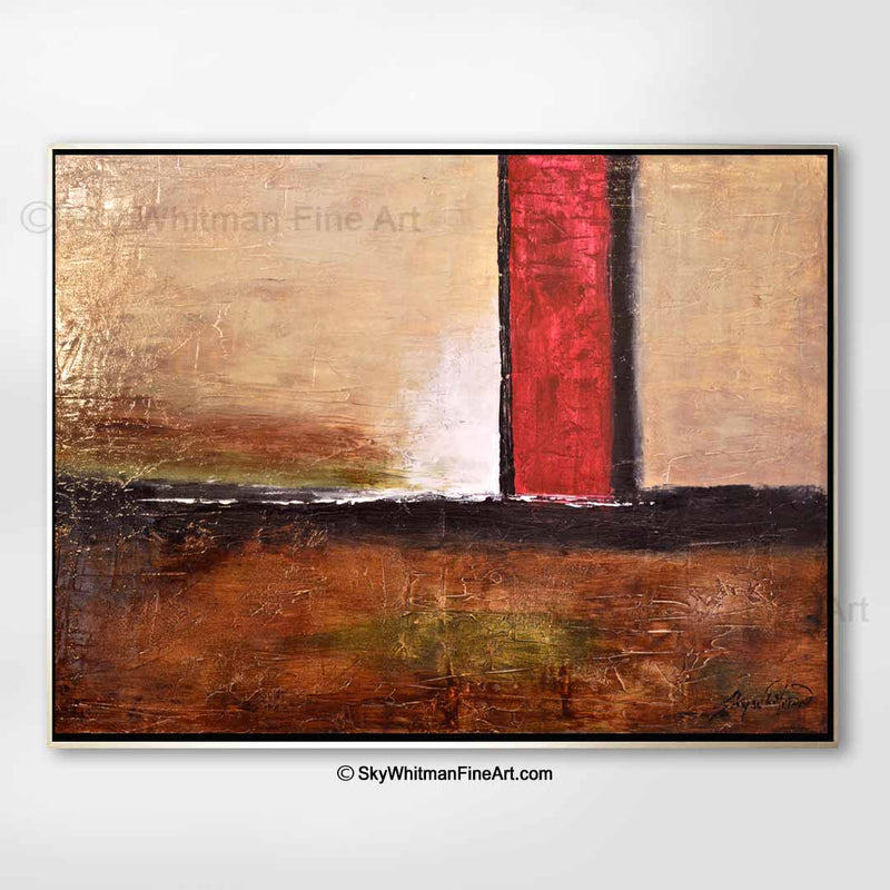 large original art for sale abstract art modern art oil painting Bethany Sky Whitman diepte kleur collection