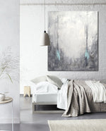 40 x 48 contemporary abstract wall art hand painted