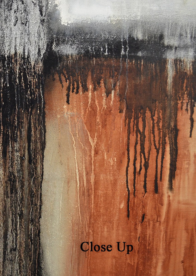 "NYC" Original Abstract Art 48x48 Large Painting