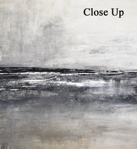 close up abstract landscape