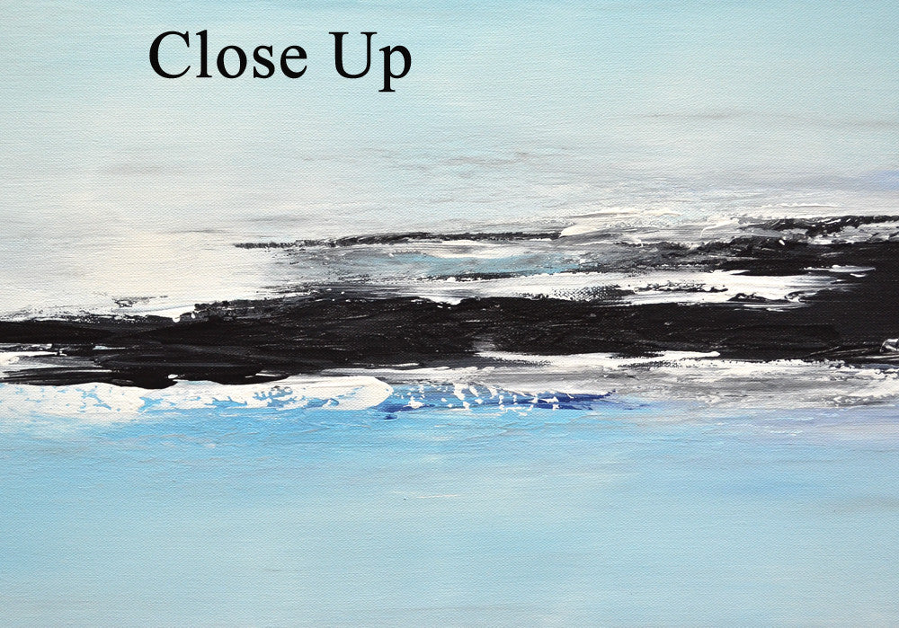 "Timeless Waters" Original Seascape Abstract Painting