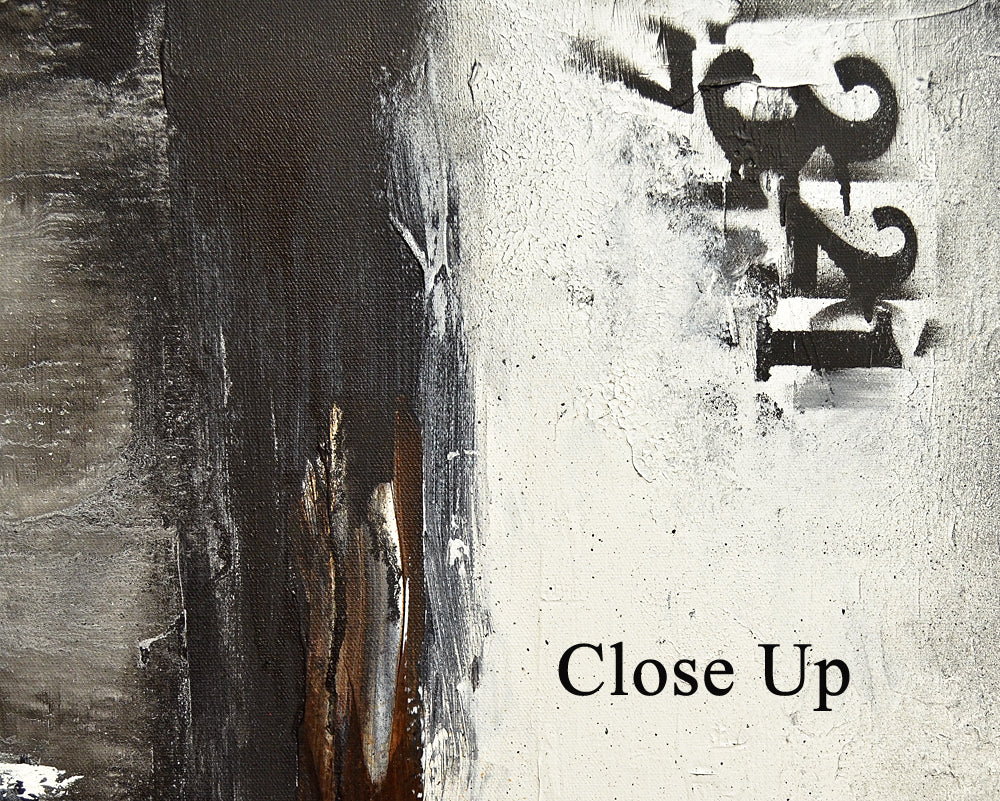 Abstract Art Numbers Painting On Canvas | Sky Whitman – Sky Whitman ...