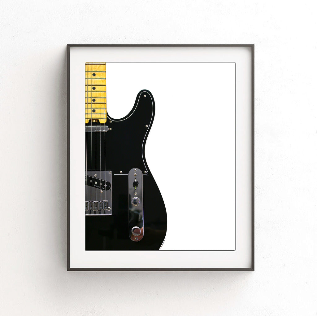 fender telecaster print