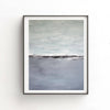 Sage print digital print downloadable print contemporary art horizon gray blue Sky Whitman Fine Art