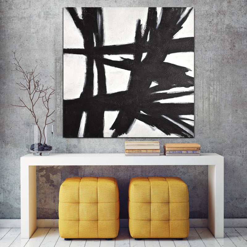 franz kline style painting