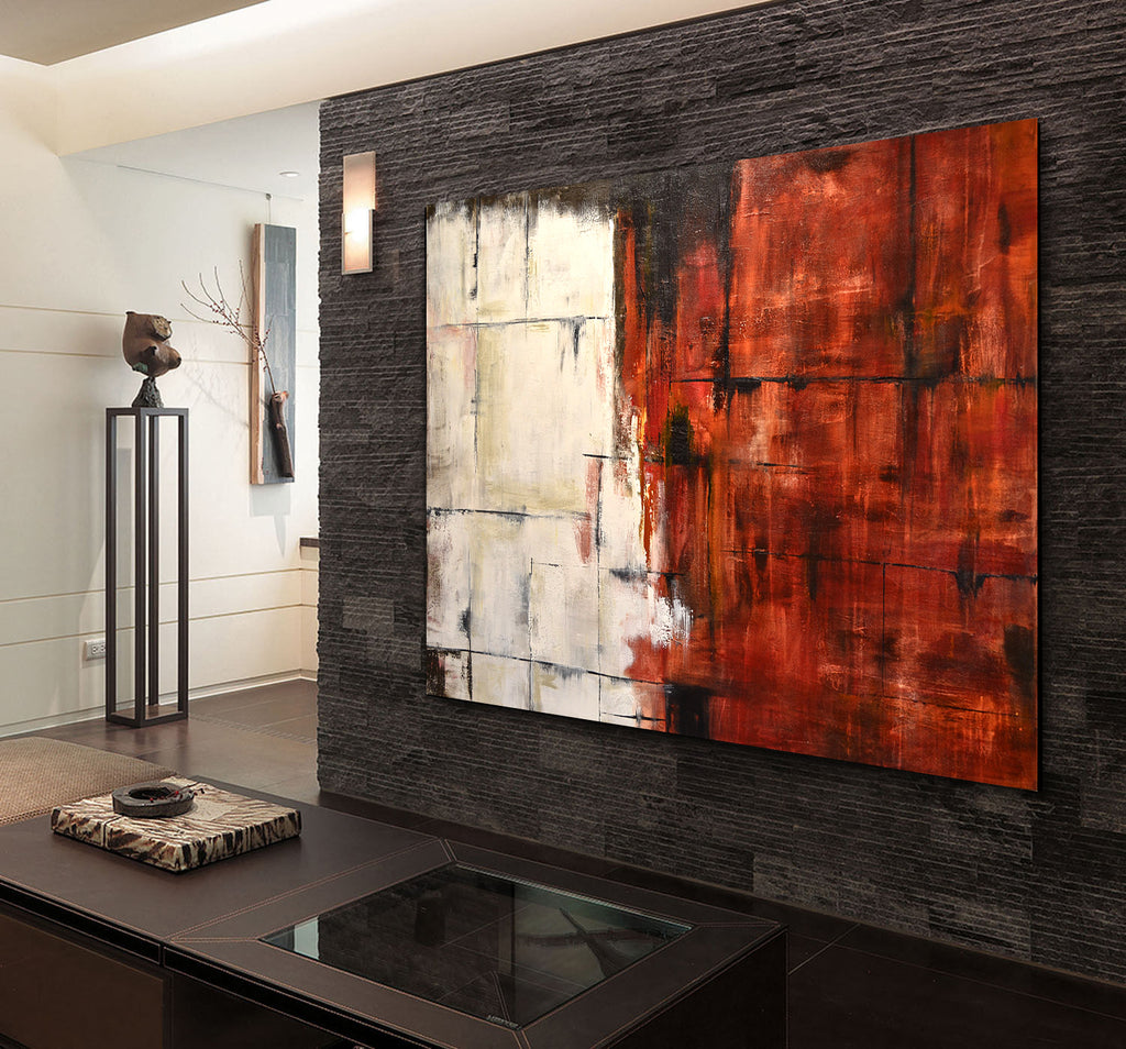 large original abstract painting home decor