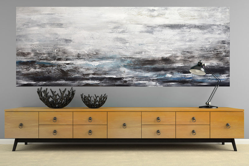 huge landscape abstract painting www.skywhitmanfineart.com