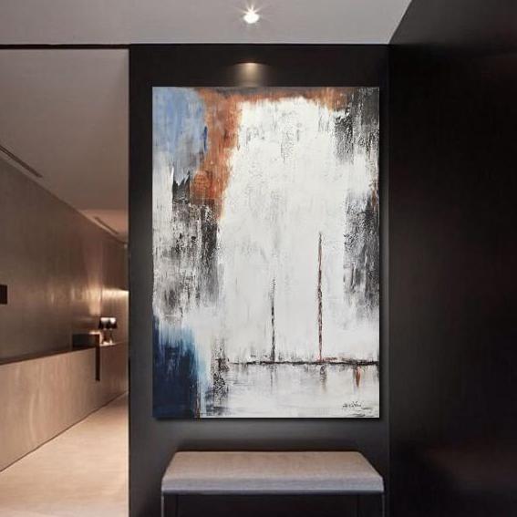 large abstract painting