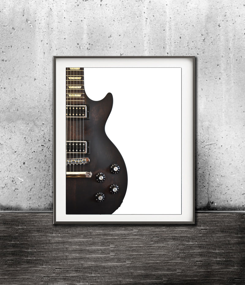 electric guitar poster