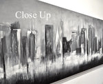 "Urban Playground" 20x84 Panoramic Cityscape Urban NYC