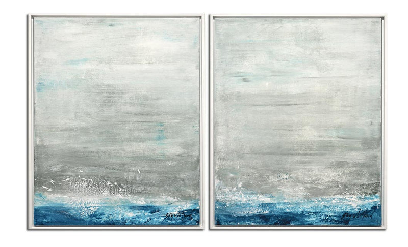 original abstract paintings set of two