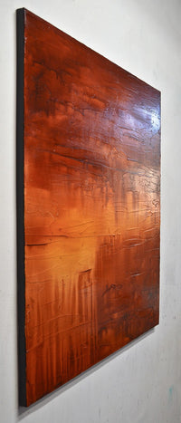 "Never Forget II" Textured Abstract Painting