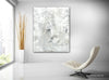 white contemporary minimalist painting 