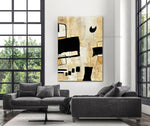 "The Next Level" XL 40"x58" Geometric Abstract Expressionism Painting